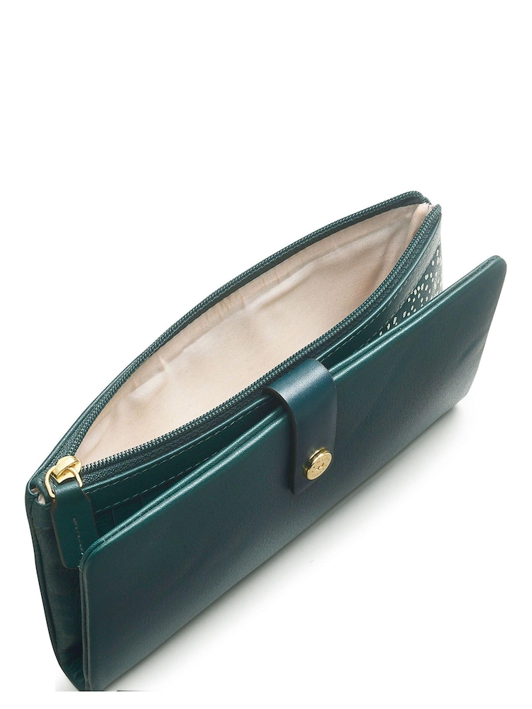 Radley London Green Larkswood Large Bifold Matinee Purse - Image 4 of 4