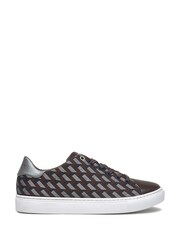 Radley London Brown Malton Monogram Trainers - Image 1 of 6