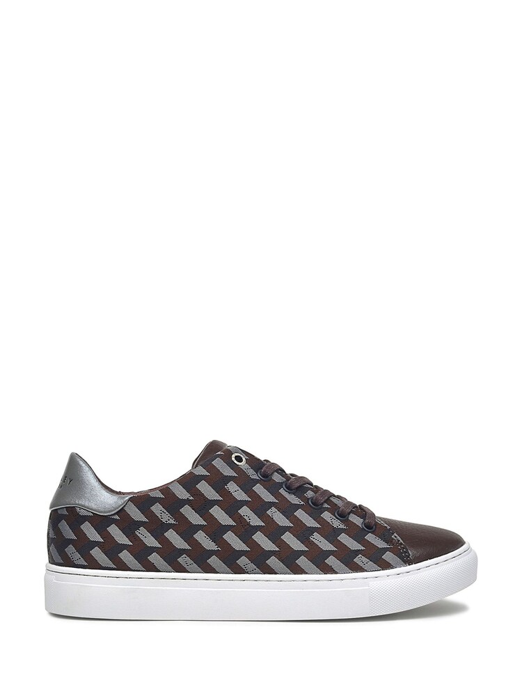 Radley London Brown Malton Monogram Trainers - Image 1 of 6