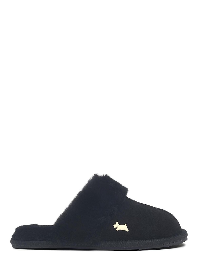 Radley London Chelsea Creek Shearling Mule Slippers - Image 1 of 6