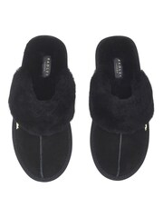 Radley London Chelsea Creek Shearling Mule Slippers - Image 4 of 6