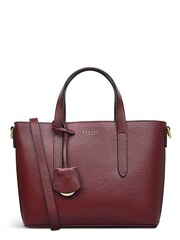 Radley London Red Silk Street Small Open Top Multiway Bag - Image 1 of 4
