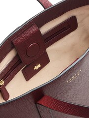 Radley London Red Silk Street Small Open Top Multiway Bag - Image 3 of 4