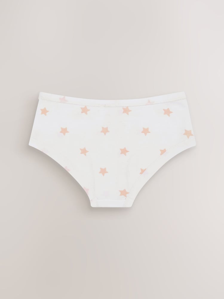 White/Pink 3 Pack Kind To Skin Briefs (1.5-12yrs) - Image 2 of 5