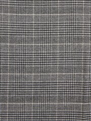 Grey Slim Fit Check Suit: Trousers - Image 2 of 3