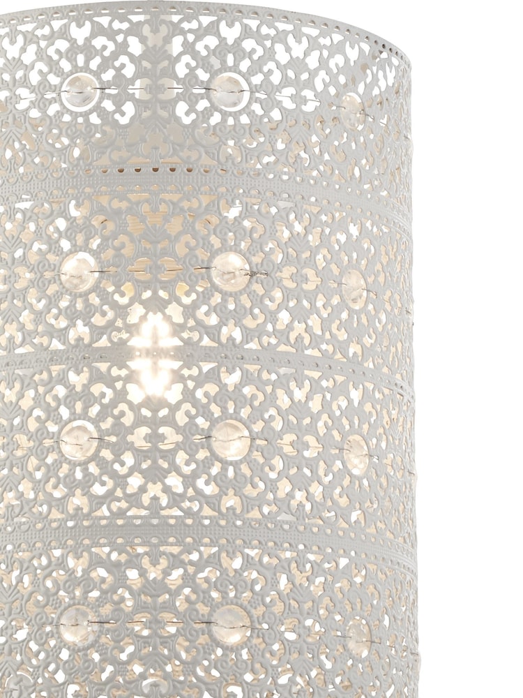 Searchlight Cream Painted Amelia Easy Fit Shade - Image 3 of 3