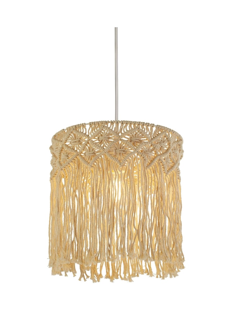 Searchlight Ceam Daria Macramé Easy Fit Shade - Image 2 of 3
