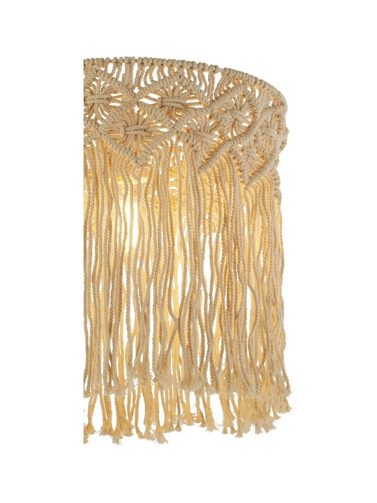 Searchlight Ceam Daria Macramé Easy Fit Shade - Image 3 of 3