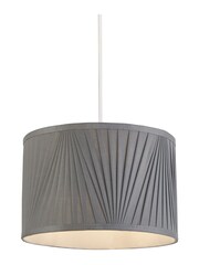 Searchlight Grey Clara Pleated Shade - Image 2 of 3