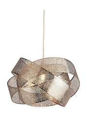 Searchlight Steffi Chrome Band Ceiling Pendant - Image 2 of 3