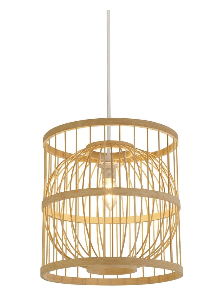 Searchlight Natural Barna Frame Easy Fit Shade - Image 2 of 3