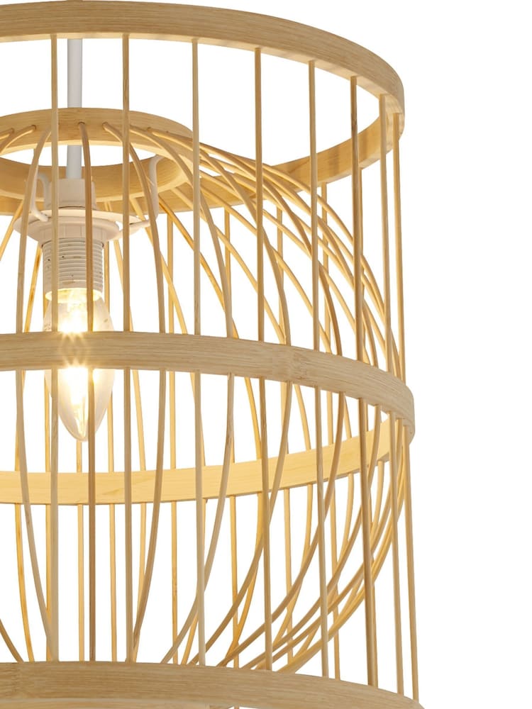 Searchlight Natural Barna Frame Easy Fit Shade - Image 3 of 3