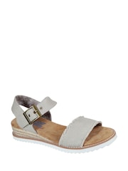 Skechers Natural Womens Desert Kiss Adobe Princess Sandals - Image 3 of 5