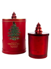 Wax Lyrical Red Christmas Tree Large Scented Candle - Image 1 of 3