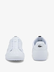 Lacoste Chaymon 0121 White Trainers - Image 3 of 5