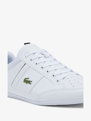 Lacoste Chaymon 0121 White Trainers - Image 5 of 5