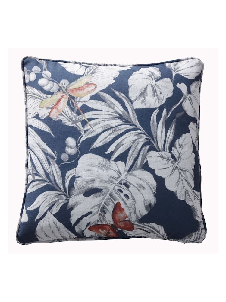 Studio G Blue Flutur Cushion - Image 2 of 3