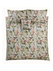 Clarke & Clarke White Botany Tropical Cushion - Image 2 of 3