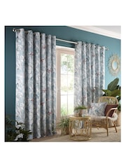 Studio G Blue Flutur Eyelet Curtains - Image 1 of 3