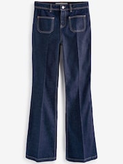 Rinse-Waschung, Blau - Ausgestellte Jeans mit Vordertasche - Bild 5 von 5