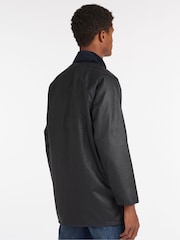 Barbour® Blue Beaufort Wax Jacket - Image 2 of 10