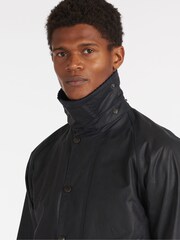 Barbour® Blue Beaufort Wax Jacket - Image 7 of 10