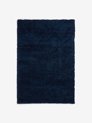 Navy Blue Premium Cosy Shaggy Rug - Image 6 of 8