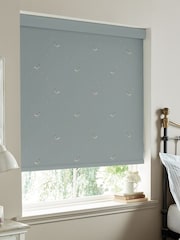 Sophie Allport Teal Blue Hare Made To Measure Roller Blind - Image 2 of 4