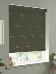 Sophie Allport Forest Green Foxes Made To Measure Roller Blind - Image 2 of 4