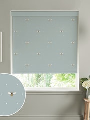 Sophie Allport Sky Blue Bee Made To Measure Roller Blind - Image 1 of 4