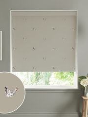 Sophie Allport Soft Linen Natural Chicken Made To Measure Roller Blind - Image 1 of 4