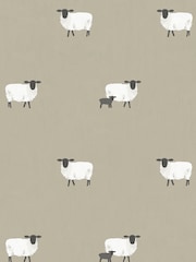 Sophie Allport Natural Sheep Made To Measure Roller Blind - Image 3 of 4