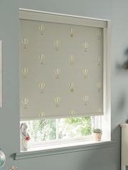 Sophie Allport Mint Grey Kids Bears and Balloons Made To Measure Roller Blind - Image 2 of 4