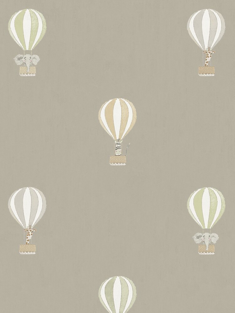 Sophie Allport Mint Grey Kids Bears and Balloons Made To Measure Roller Blind - Image 3 of 3