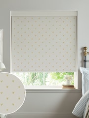 Sophie Allport Soft Mustard Yellow Hearts Made To Measure Roller Blind - Image 1 of 4