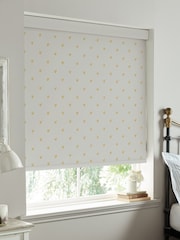 Sophie Allport Soft Mustard Yellow Hearts Made To Measure Roller Blind - Image 2 of 4
