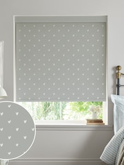 Sophie Allport Grey Hearts Made To Measure Roller Blind - Image 1 of 4