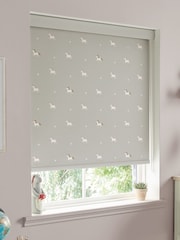 Sophie Allport Linen Natural Kids Unicorn Made To Measure Roller Blind - Image 1 of 4