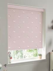 Sophie Allport Soft Pink Kids Unicorn Made To Measure Roller Blind - Image 2 of 4