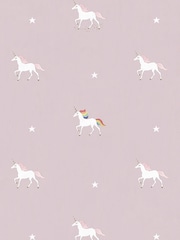 Sophie Allport Soft Pink Kids Unicorn Made To Measure Roller Blind - Image 3 of 4