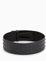 AllSaints Black Stud Lara Waist Belt - Image 5 of 5