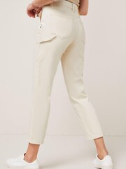 Ecru Carpenter Jeans - Image 2 of 4