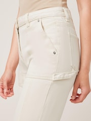 Ecru Carpenter Jeans - Image 3 of 4