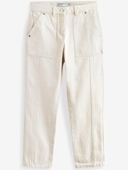 Ecru Carpenter Jeans - Image 4 of 4