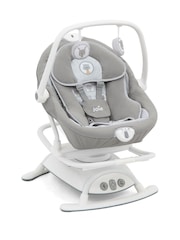 Joie Grey Sansa 2-In-1 Baby Bouncer and Soothing Rocker - Image 1 of 5