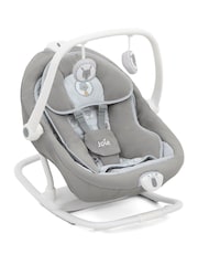 Joie Grey Sansa 2-In-1 Baby Bouncer and Soothing Rocker - Image 3 of 5