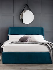 Julian Bowen Blue Frida Storage Ottoman Bed - Image 1 of 4