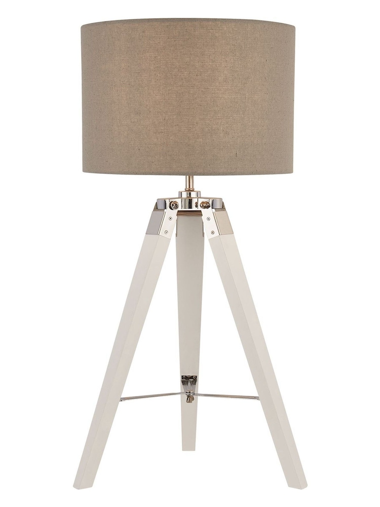 Searchlight White/Grey Marquis Table Lamp - Image 2 of 3