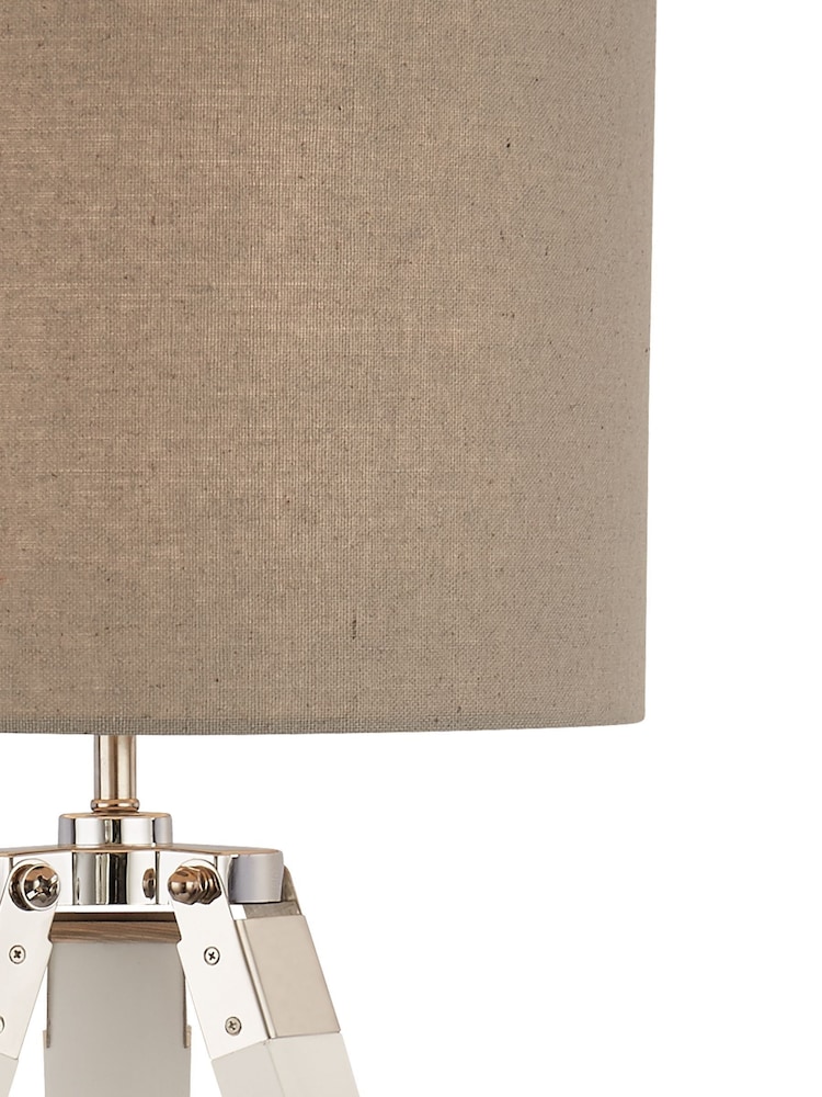 Searchlight White/Grey Marquis Table Lamp - Image 3 of 3