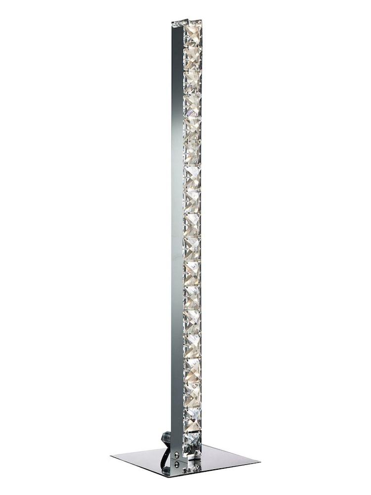 Searchlight Chrome Zenni Table Lamp - Image 2 of 3